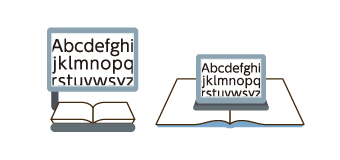 拡大読書器のイメージ画像